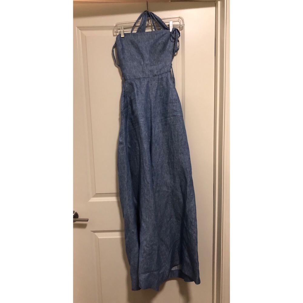 Milly Chambray Jumpsuit - Picture 4 of 7